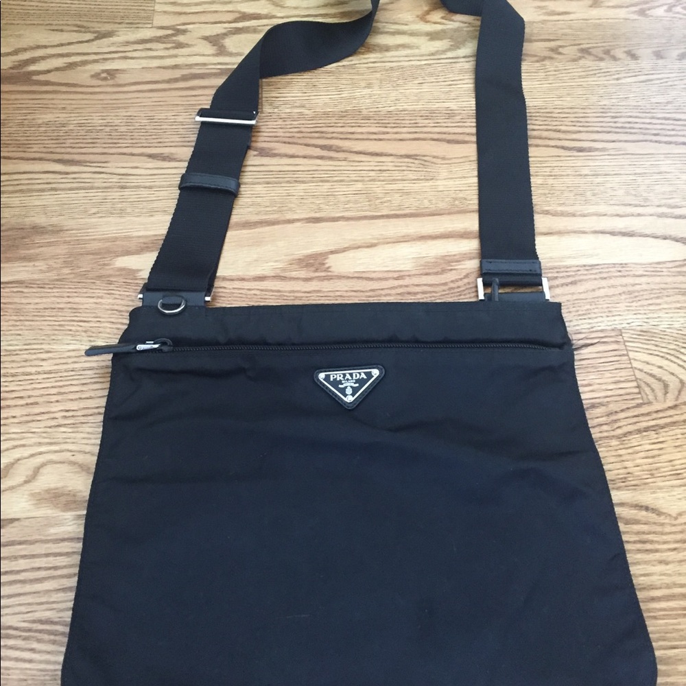 Prada cross body nylon bag